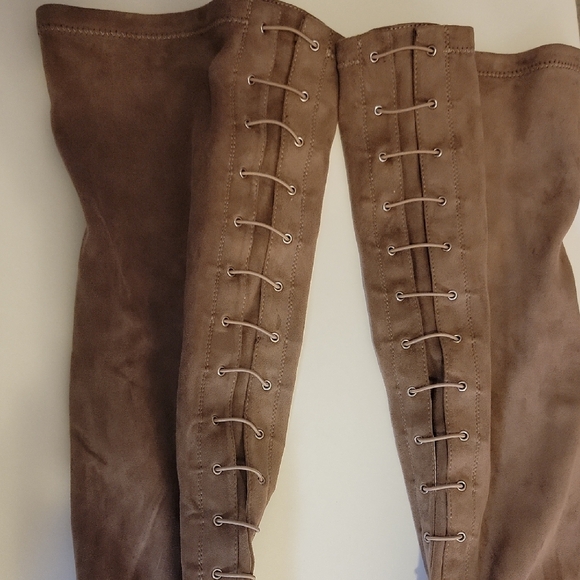 Chinese Laundry Tan Over the Knee Boots - Picture 4 of 5